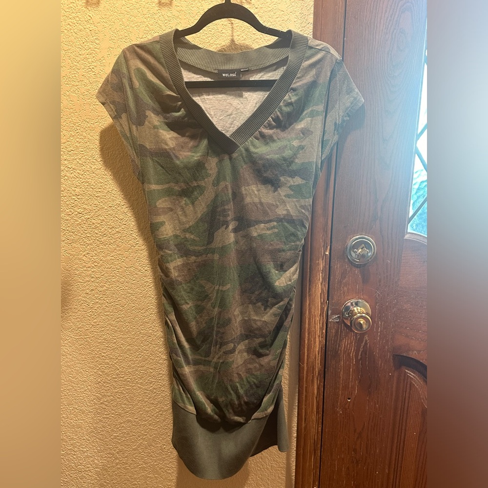 Wet Seal Camouflage Dress